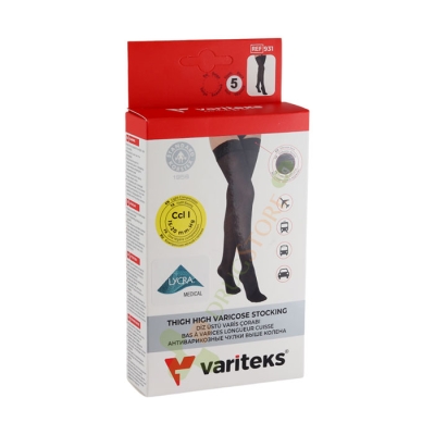 ЧОРАПИ С ЛЕКА КОМПРЕСИЯ 931 / VARITEKS SOCKS THIGH LIGHT COMPRESSION 931