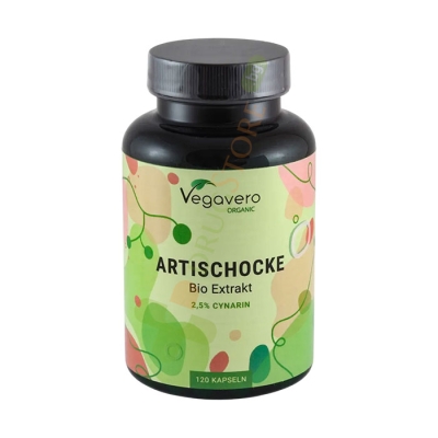 ВЕГАВЕРО БИО АРТИШОК ЕКСТРАКТ капсули 120 броя / VEGAVERO ARTICHOCKE BIO EXTRACT