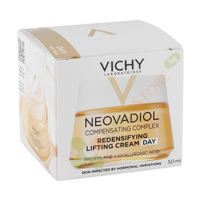 ВИШИ NEOVADIOL PERI-MENOPAUSE ДНЕВЕН КРЕМ ЗА СУХА КОЖА 50 мл / VICHY NEOVADIOL PERI-MENOPAUSE PLUMPING DAY CREAM FOR DRY SKIN
