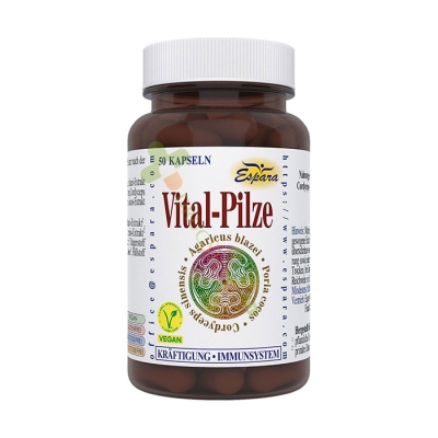 ВИТАЛНИ ГЪБИ капсули 50 броя / ESPARA VITAL - PILZE