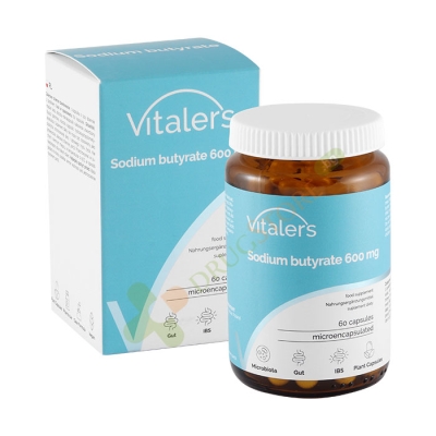 НАТРИЕВ БУТИРАТ капсули 600 мг 60 броя / VITALER'S SODIUM BUTIRATE
