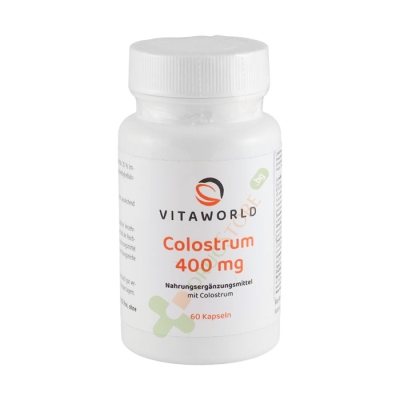 КОЛАСТРА капсули 400 мг 60 броя / VITA WORLD COLOSTRUM