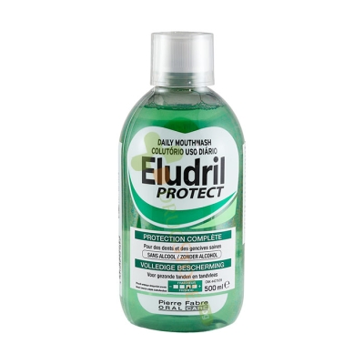 ВОДА ЗА УСТА ЕЛУДРИЛ ПРОТЕКТ 500 мл / ELUDRIL PROTECT DAILY MOUTHWASH