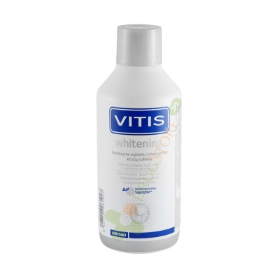ИЗБЕЛВАЩА ВОДА ЗА УСТА ВИТИС 500 мл / DENTAID VITIS WHITENING MOUTHWASH