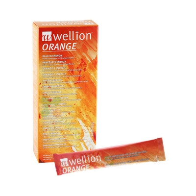 ЗАХАР ТЕЧНА ПОРТОКАЛ доза 13 мл 10 броя / WELLION LIQUID SUGAR ORANGE