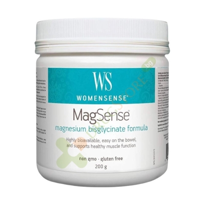УОМЪНСЕНС МАГСЕНС МАГНЕЗИЙ БИСГЛИЦИНАТ ФОРМУЛА пудра 200 г / WOMENSENSE MAGSENSE MAGNESIUM BISGLYCINATE FORMULA