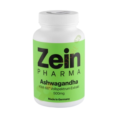 АШВАГАНДА капсули 120 броя / ZEIN PHARMA ASHWAGANDHA