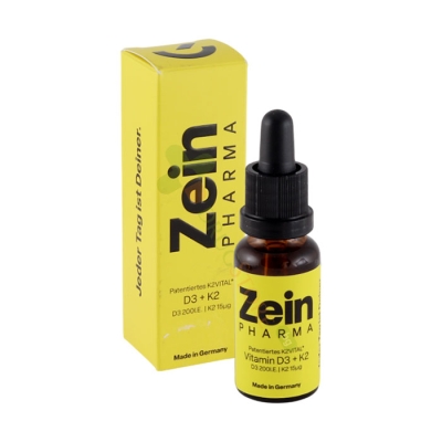ВИТАМИН K2 + D3 капки 20 мл / ZEIN PHARMA VITAMIN K2 + D3