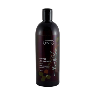 ШАМПОАН ПРОТИВ ПЪРХОТ С ЕКСТРАКТ ОТ КОПРИВА 500 мл / ZIAJA NETTLE ANTI-DANDRUFF SHAMPOO WITH NETTLE