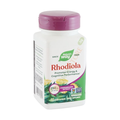 ЗЛАТЕН КОРЕН капсули 250 мг 60 броя / NATURE'S WAY RHODIOLA ROSEA