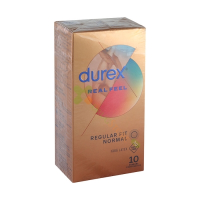 ПРЕЗЕРВАТИВИ ДУРЕКС REAL FEEL 10 броя / DUREX REAL FEEL CONDOMS