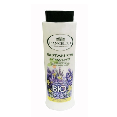 ДУШ ГЕЛ И ПЯНА ЗА ВАНА С ЕКСТРАКТИ ОТ ЛАВАНДУЛА И ВАНИЛИЯ 500 мл / LANGELICA BOTANICS BATH & SHOWER WITH LAVANDER AND VANILLA ORGANIC EXTRACTS