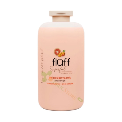 ДУШ ГЕЛ С АРОМАТ НА ПРАСКОВА И ГРЕЙПФРУТ 500 мл / FLUFF SHOWER GEL PEACH AND GRAPEFRUIT 