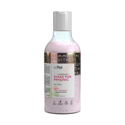 ДУШ ГЕЛ С ПИТАЯ И НАР 400 мл / SO! FLOW SMOOTHING SHOWER SHAKE SCENT OF PITAYA AND POMEGRANATE