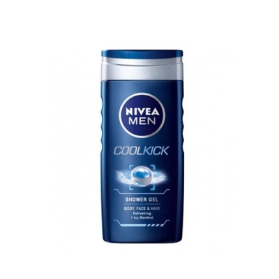 НИВЕА ДУШ ГЕЛ КУУЛ КИК за мъже 250 мл. / NIVEA SHOWER GEL COOL KICK for men 250 ml.