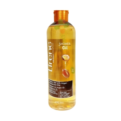 ДУШ ОЛИО С МАСЛО ОТ АРГАН И МАРУЛА 400 мл / LIRENE SHOWER OIL WITH ARGAN AND MARULA OILS 400 ml