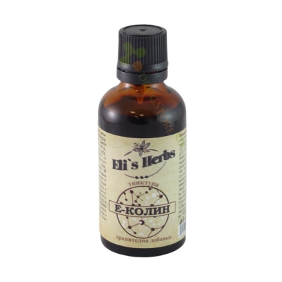 Е-КОЛИН ТИНКТУРА 50 мл / ELI`S HERBS E-COLIN TINCTURE 