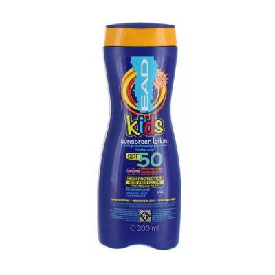 СЛЪНЦЕЗАЩИТЕН ЛОСИОН ЗА ДЕЦА С АЛОЕ ВЕРА SPF 50 200 мл. / EAD SUNSCREEN LOTION FOR KIDS SPF 50 WITH ALOE VERA
