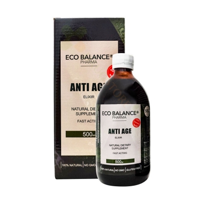 АНТИ-ЕЙДЖ ЕЛИКСИР 500 мл / ECO BALANCE PHARMA ANTI AGE ELIXIR