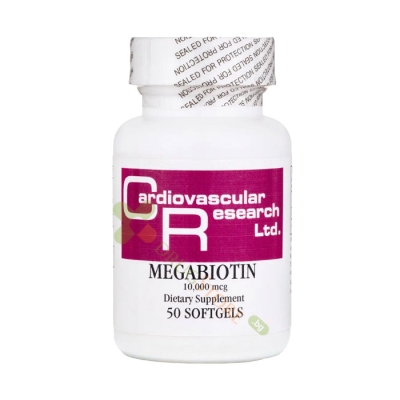 КАРДИОВАСКУЛАР РИСЪРЧ МЕГА БИОТИН капсули 50 броя / ECOLOGICAL FURMULAS CARDIOVASCULAR HEALTH MEGA BIOTIN