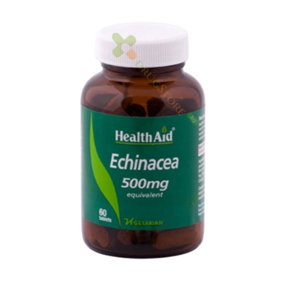 ЕХИНАЦЕЯ таблетки 500 мг. 60 броя / HEALTH AID ECHINACEA tablets 500 mg 60