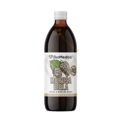 СИРОП ОТ БЯЛА ЧЕРНИЦА 500 мл / EKO MEDICA WHITE MULBERRY SYRUP