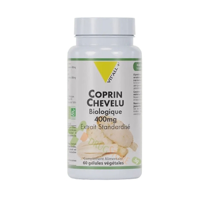 ЕКСТРАКТ ОТ ГЪБА КОПРИНКА капсули 60 броя / VIT`ALL+ COPRINUS COMATUS EXTRACT 