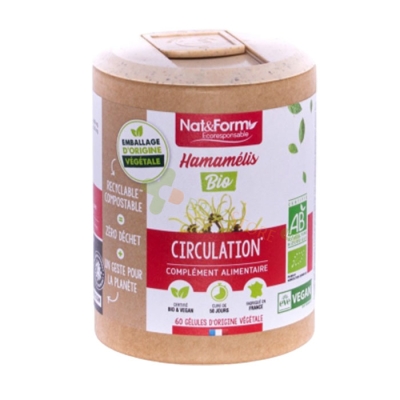 ЕКСТРАКТ ОТ ХАМАМЕЛИС капсули 60 броя / NAT&FORM HAMAMELIS EXTRACT