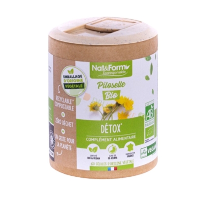 ЕКСТРАКТ ОТ МИШИ УШИ (РУНЯНКА) капсули 60 броя / NAT&FORM PILOSELLE DETOX