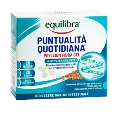 ЕКВИЛИБРА ПСИЛИУМ ФИБРИ саше 20 броя / EQUILIBRA PSYLLIUM FIBRA - GEL