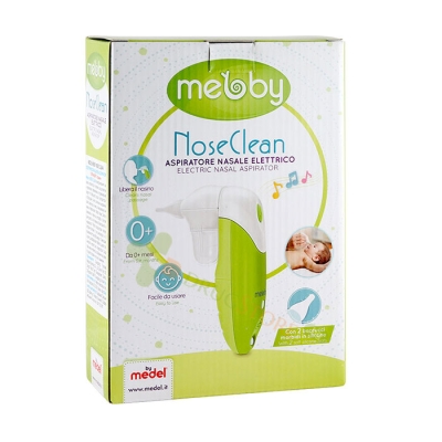 ЕЛЕКТРИЧЕСКИ НАЗАЛЕН АСПИРАТОР МЕДЕЛ MEBBY NOSE CLEAN 95195 / MEDEL MEBBY NOSE CLEAN ELECTRIC NASAL ASPIRATOR