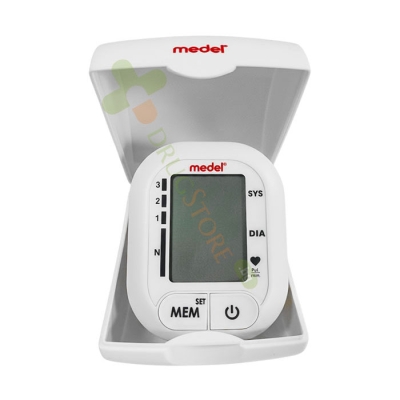 ЕЛЕКТРОНЕН АПАРАТ ЗА ИЗМЕРВАНЕ НА КРЪВНО НАЛЯГАНЕ НА КИТКА МЕДЕЛ СОФТ / WRIST TYPE DIGITAL BLOOD PRESSURE MEASUREMENT MONITOR MEDEL SOFT