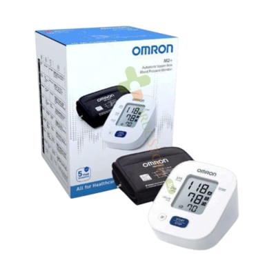 ЕЛЕКТРОНЕН АПАРАТ ЗА ИЗМЕРВАНЕ НА КРЪВНО НАЛЯГАНЕ ЗА ГОРНА ЧАСТ НА РЪКАТА ОМРОН M2+ / AUTOMATIC UPPER ARM BLOOD PRESSURE MONITOR OMRON M2+