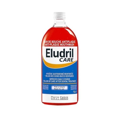 ВОДА ЗА УСТА ЕЛУДРИЛ КЕЪР 1 л. / ELUDRIL CARE MOUTHWASH 1 l.