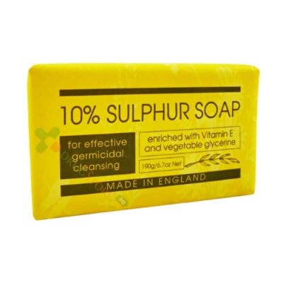 САПУН СЪС СЯРА 190 г / ENGLISH SOAP COMPANY 10% SULPHUR SOAP