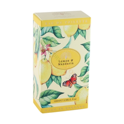 ТОАЛЕТНА ВОДА ИНГЛИШ СОУП КАМПЪНИ С ЛИМОН И МАНДАРИНА 100 мл / ENGLISH SOAP COMPANY LEMON & MANDARIN EAU DE TOILETTE