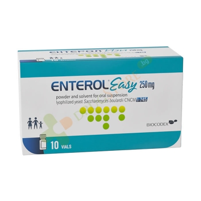 ЕНТЕРОЛ ИЗИ прах и разтворител за перорална суспензия 250 мг 10 броя / ENTEROL EASY powder and solvent for oral suspension 250 mg 