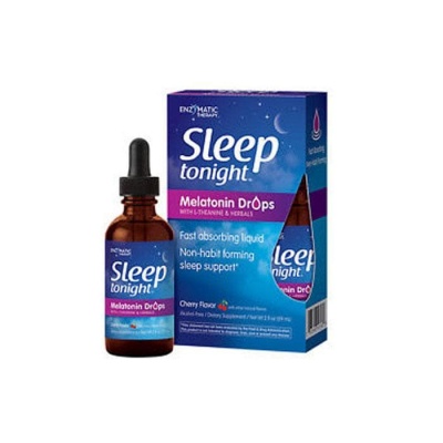 СЛИЙП ТУНАЙТ МЕЛАТОНИН капки 59 мл. / ENZYMATIC THERAPY SLEEP TONIGHT MELATONIN DROPS