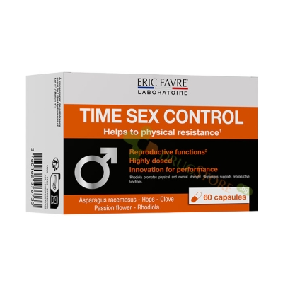 ТАЙМ СЕКС КОНТРОЛ капсули 60 броя / ERIC FAVRE TIME SEX CONTROL