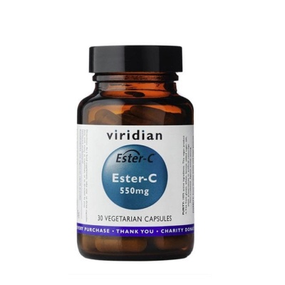 ЕСТЕР - C капсули 550 мг. 30 броя / VIRIDIAN ESTER - C