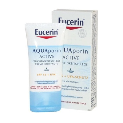 ЕУСЕРИН АКВАПОРИН АКТИВ ХИДРАТИРАЩ КРЕМ UV 15 40 мл. / EUCERIN AQUAPORIN ACTIV CREAM SPF 15