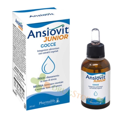 ФАРМАЛАЙФ АНСИОВИТ ДЖУНИЪР капки 30 мл / PHARMALIFE ANSIOVIT JUNIOR drops 