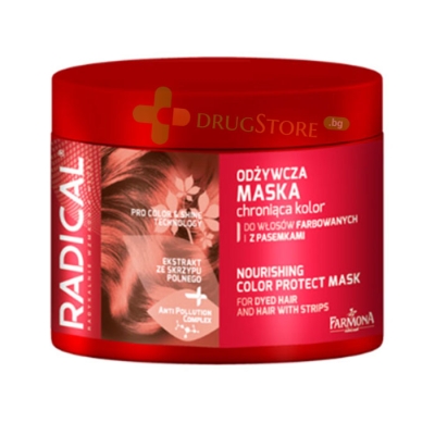 ФАРМОНА РАДИКАЛ ПОДХРАНВАЩА МАСКА С КЕРАТИН 300 мл / FARMONA RADICAL NOURISHING COLOR PROTECT MASK
