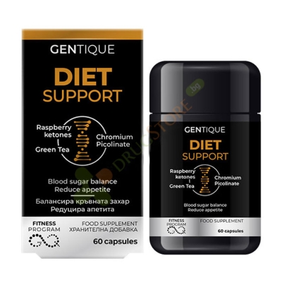 ФИТНЕС ЕФЕКТИВНА ДИЕТА капсули 60 броя / GENTIQUE FITNESS PROGRAM DIET SUPPORT