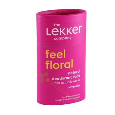 ФИЙЛ ФЛОРАЛ НАТУРАЛЕН ДЕО СТИК ЛАВАНДУЛА 40 г / LEKKER FEEL FLORAL NATURAL DEODORANT STICK LAVENDER
