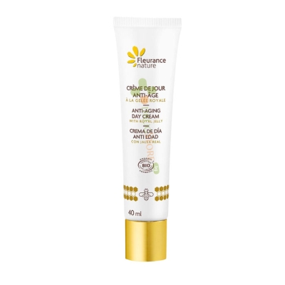 БИО АНТИ ЕЙДЖ ДНЕВЕН КРЕМ ЗА ЛИЦЕ С ПЧЕЛНО МЛЕЧИЦЕ 40 мл / FLEURANCE NATURE ANTI-AGING DAY CREAM WITH ROYAL JELLY