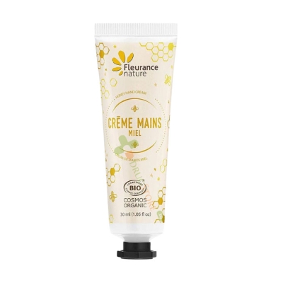 БИО КРЕМ ЗА РЪЦЕ С МЕД, МАСЛО ОТ ШИЙ И АЛОЕ ВЕРА 30 мл / FLEURANCE NATURE BIO HONEY, SHEA BUTTER AND ALOE VERA HAND CREAM