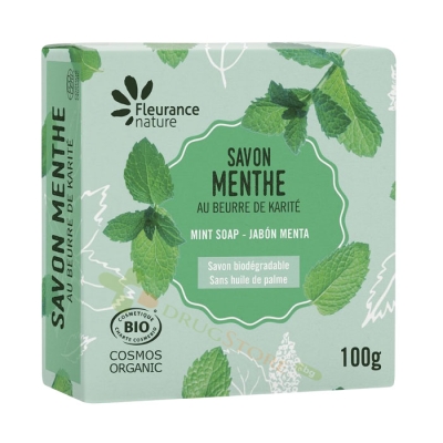 САПУН С МЕНТА 100 г / FLEURANCE NATURE SOAP WITH MINT 