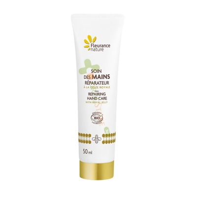 ВЪЗСТАНОВЯВАЩ КРЕМ ЗА РЪЦЕ С ПЧЕЛНО МЛЕЧИЦЕ 50 мл / FLEURANCE NATURE REPAIRING HAND CARE CREAM WITH ROYAL JELLY