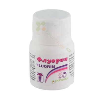 ФЛУОРИН таблетки 100 броя / PANACEA 2001 FLUORIN tablets